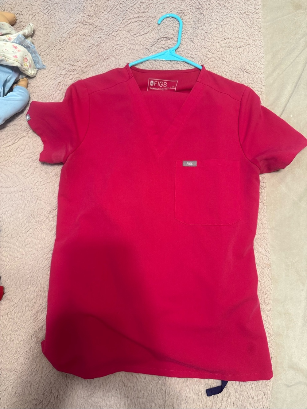 Figs Hot Pink Scrubs